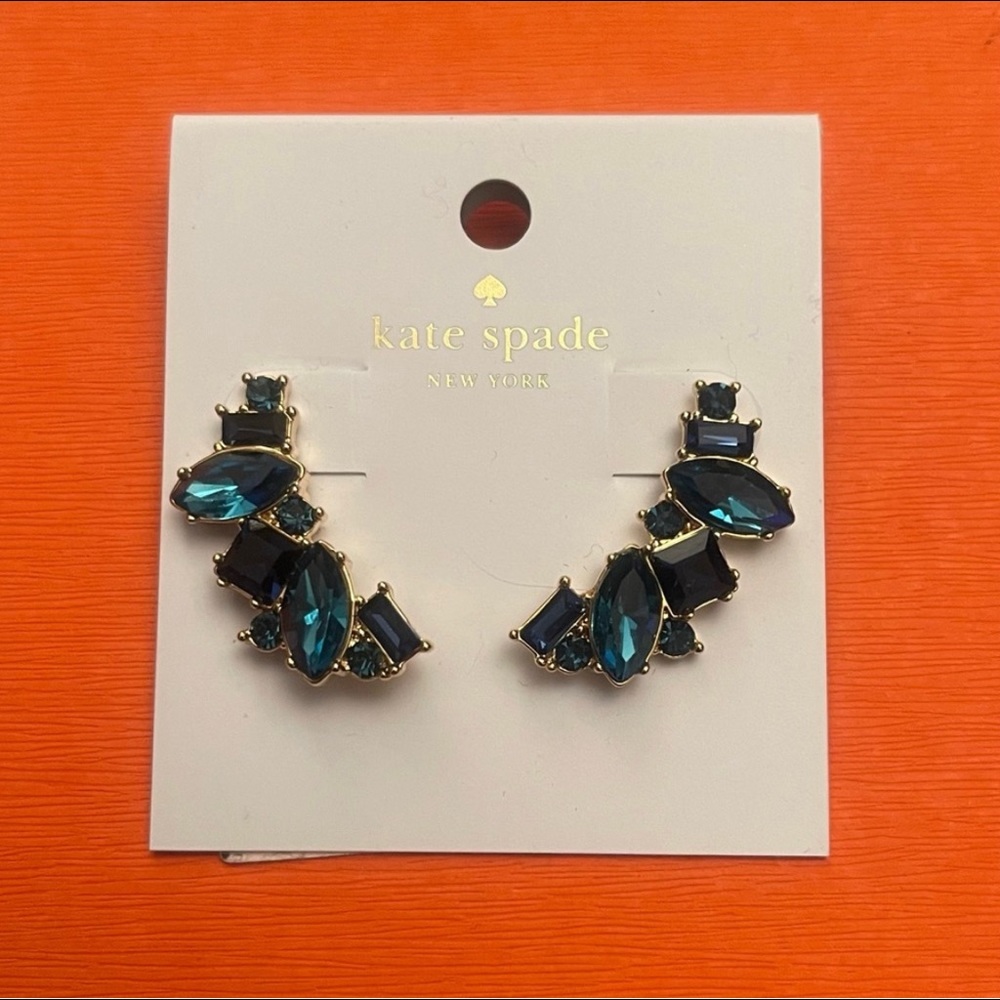 NWT Kate Spade Earrings - Oceanic Blue